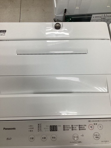 全自動洗濯機　Panasonic NA-F50B14 5.0kg