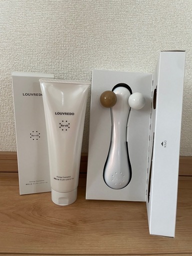 LOUVREDO 電子ローラー、マッサージクリーム