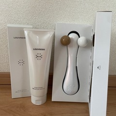 LOUVREDO 電子ローラー、マッサージクリーム