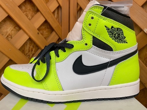 【愛品館江戸川店】ナイキ エアジョーダン 1 レトロ ハイ OG "ボルト SIZE:26CM 未使用品 ID:110-051175-007