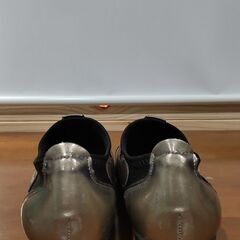 婦人靴（黒＆ゴールド）　Ｌサイズ（23～24cm)　※試し履きOKの画像