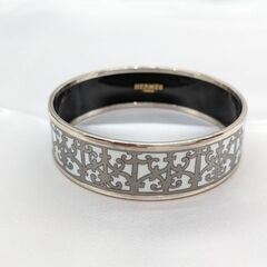 【HERMES】エルメス エマイユGM ガダルキヴィール バングル☆Ａ品☆質屋 ユニオン本通店 エルメス ブレスレットの画像