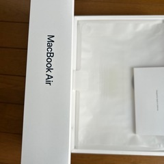 MacBookA irの箱の画像