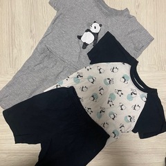 【中古】パジャマ 半袖 90