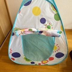 キッズボールハウステントタイプ折りたたみ式の画像