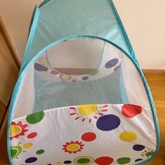 キッズボールハウステントタイプ折りたたみ式の画像