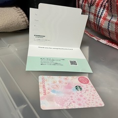 ミニ スターバックス カード SAKURA レイヤードの画像