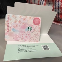 ミニ スターバックス カード SAKURA レイヤード