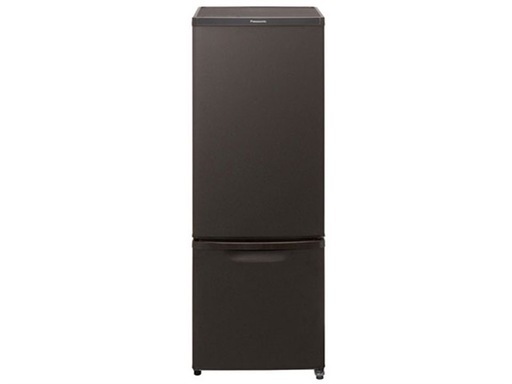panasonic 冷蔵庫 168L マットビターブラウン2022年製