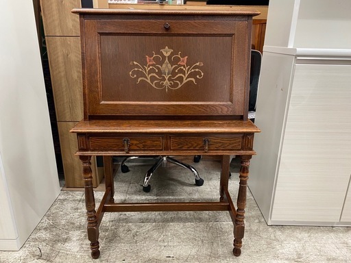 【愛品館 江戸川店】ライティングデスク 三越家具（現カントリーハウス）