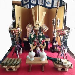 5月人形　兜　子供の日