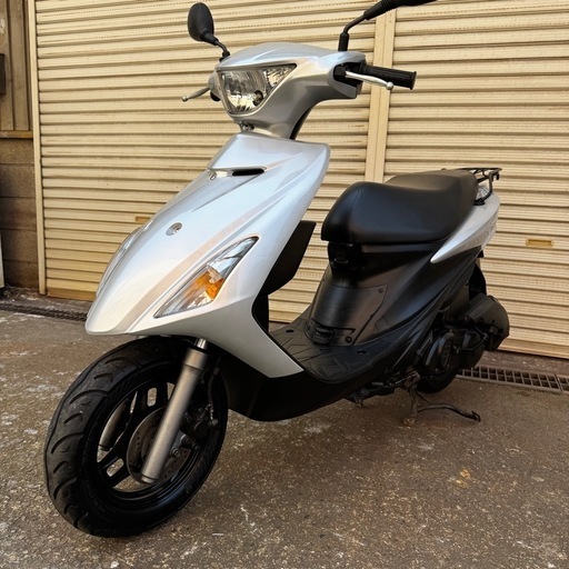 スズキアドレスV125S シルバー外装新品実働動画あり大阪