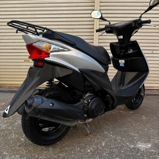 スズキアドレスV125S シルバー外装新品実働動画あり大阪 (f355f308