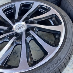 18インチホィールタイヤセットの画像