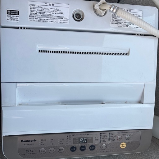 洗濯機　Panasonic NA-F60PB11
