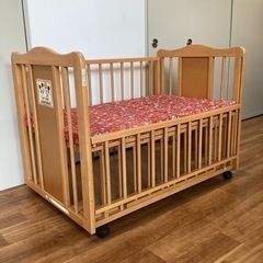 ベビーベッド【町田市再生家具】243555の画像