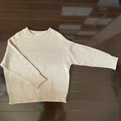 【Heart Market】ニット　ベージュ　ドロップショルダー...
