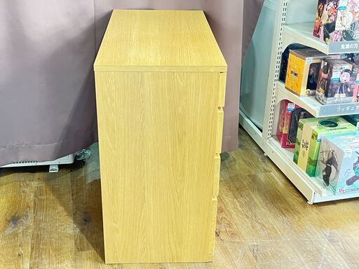 家具 生活家具 無印良品　4段チェスト　ナチュラル
