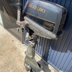 船外機　ジャンク品　取り引き先きまりました。
