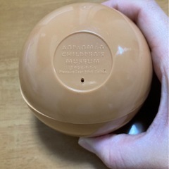 アンパンマン ボール型ケース 小物入れ おもちゃ　プラスチック アンパンマンミュージアム限定 丸 球の画像