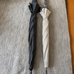 受け渡し者決定！傘　強風対応 二つ