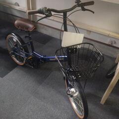 中古 自転車 ネイビー 20インチ ネイビー