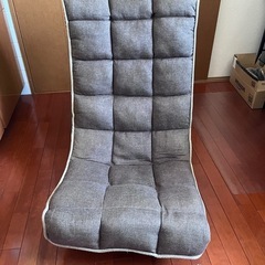 【0円】回転座椅子 ニトリ ブラウン イス 角度調整可能