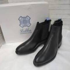 ショートブーツ 雨靴1足 Lサイズ 定価5.900円 レディース サイドゴア レインブーツ 未使用品 ブラックの画像