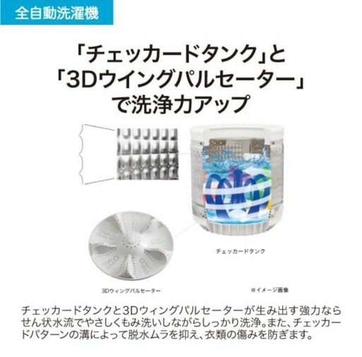 【超美品】【半年使用】ハイアール 全自動洗濯機 4.5kg