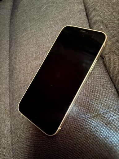 iPhone12 128GB ホワイト SIMフリー バッテリー85% 箱あり