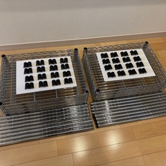SOUTHERNPORT(コーナン)スチールラック×2の画像
