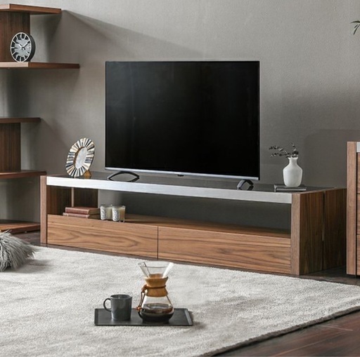 アルモニア　テレビボード　ローボード　ウォールナット