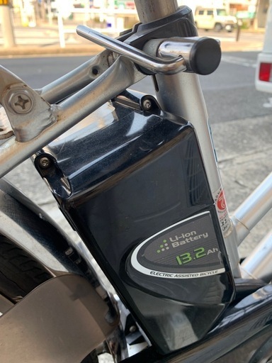 j17パナソニック電動自転車、バッテリー13.2AH