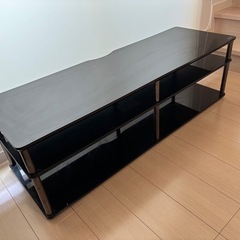【美品】テレビ台　ELECOM PDR-UA1200 黒の画像
