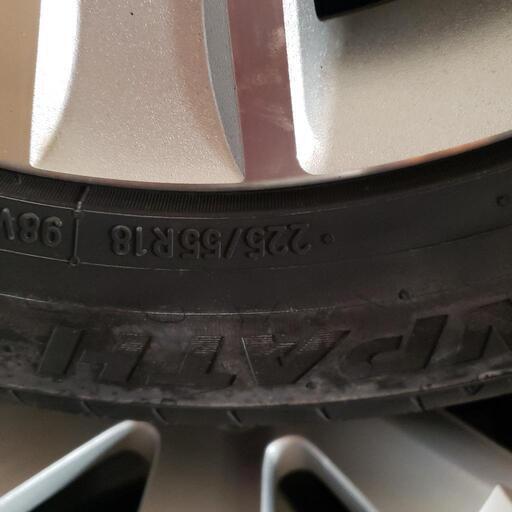 デリカD5純正18インチアルミホイール4本 送料込み】デリカD5 純正