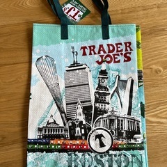 Trader Joe's エコバッグ 新品　ボストンデザインの画像