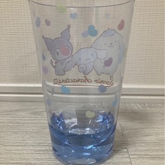 新品　サンリオ当りくじ ポムポムプリン 食器 クリアカップ コップ シナモロールの画像