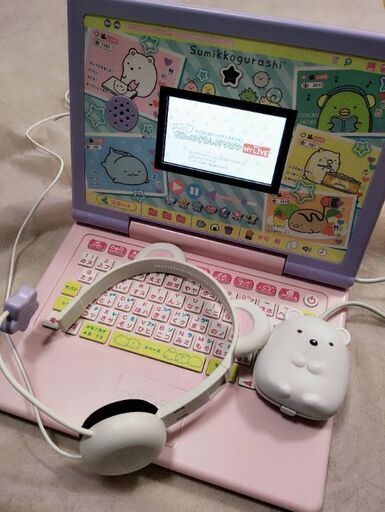 ヘッドセットではいしん？！カメラもＩＮ！マウスできせかえ！すみっコぐらしパソコン④