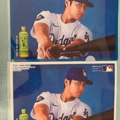 ・2025大谷翔平クリアファイル　A4 おーいお茶　伊藤園６種６枚の画像