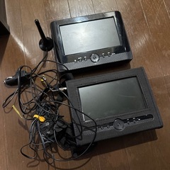 車内用DVDとテレビ
