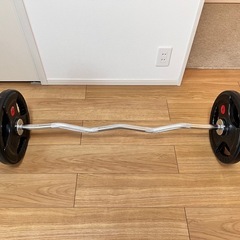 ラバープレート&EZバーセット　44.5kg