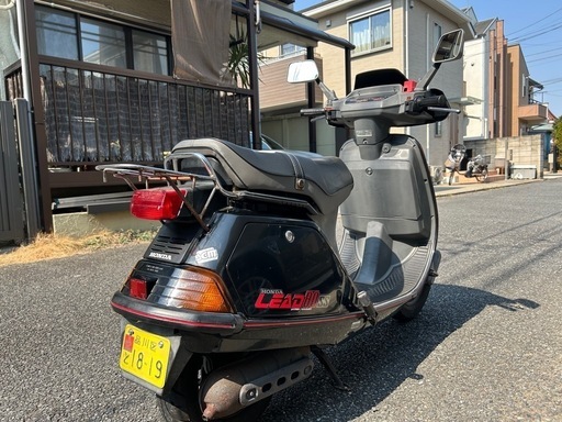 【再投稿】東京・西東京市　HONDA LEAD80SS 旧車