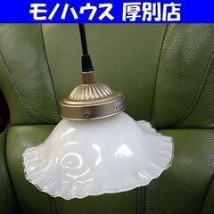 ② ペンダントライト 天井照明 ライト １灯 直径22cm ホワ...