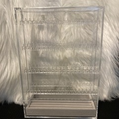 アクリルネックレス・ピアスケース・見開きタイプ 無印