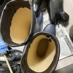 取引完了　夏用長靴　　22.0〜22.5 美品の画像