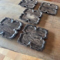 逸品　焼き桐銘々皿の画像