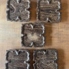 逸品　焼き桐銘々皿