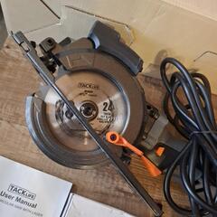 【まだあります！】値下げしました！！TACK LIFE/コンパクト電動丸のこ /100V レーザーガイド の画像