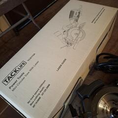 【まだあります！】値下げしました！！TACK LIFE/コンパクト電動丸のこ /100V レーザーガイド の画像