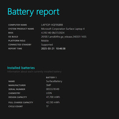最終値下げ Surface Laptop 4 AMD Ryzen 5 256GB 16GBの画像